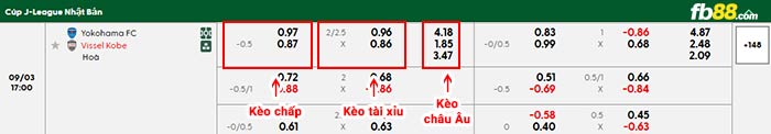 fb88-bảng kèo trận đấu Yokohama vs Vissel Kobe