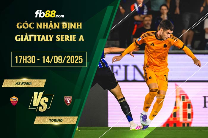 fb88-soi kèo AS Roma vs Torino