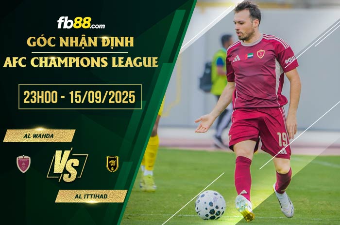 fb88-soi kèo Al Wahda vs Al Ittihad