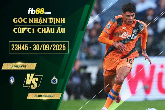 fb88-soi kèo Atalanta vs Club Brugge