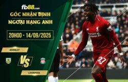 fb88-soi kèo Burnley vs Liverpool