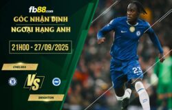 fb88-soi kèo Chelsea vs Brighton
