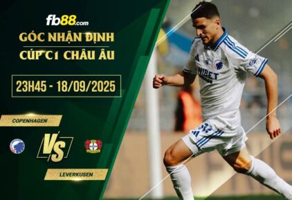 fb88-soi kèo Copenhagen vs Leverkusen