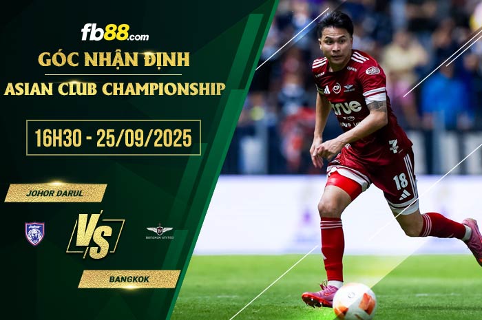 fb88-soi kèo Johor Darul vs Bangkok