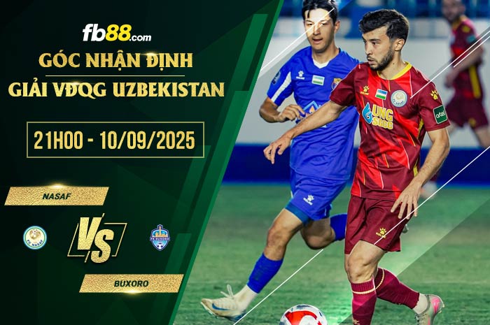 fb88-soi kèo Nasaf vs Buxoro