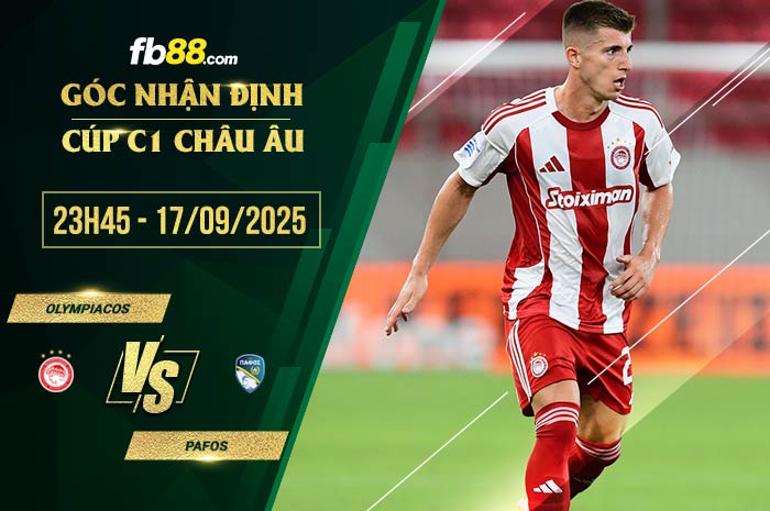 fb88-soi kèo Olympiacos vs Pafos