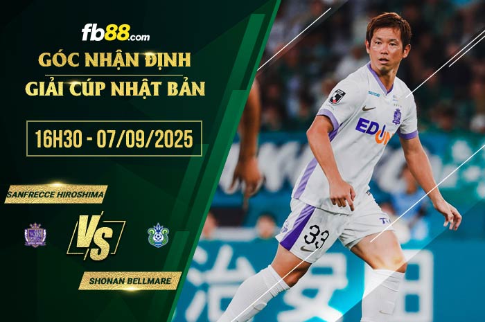 fb88-soi kèo Sanfrecce Hiroshima vs Shonan Bellmare