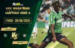 fb88-soi kèo Sassuolo vs Udinese