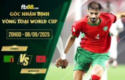 fb88-soi kèo Zambia vs Morocco