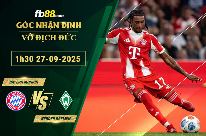 fb88-bang-keo-tran-dau-Bayern-Munich-vs-Werder-Bremen-27-09-2025