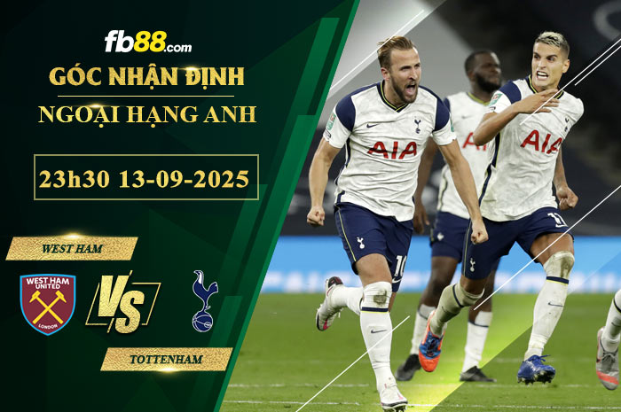 fb88-soi-keo-tran-dau-West-Ham-vs-Tottenham-13-09-2025