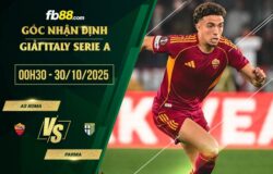 fb88-soi kèo AS Roma vs Parma