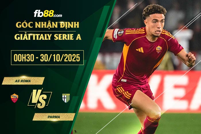 fb88-soi kèo AS Roma vs Parma