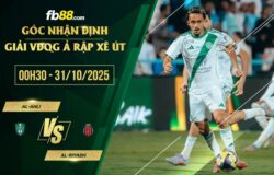 fb88-soi kèo Al-Ahli vs Al-Riyadh