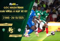 fb88-soi kèo Al Fateh vs Al-Ettifaq