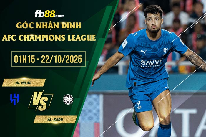 fb88-soi kèo Al Hilal vs Al-Sadd