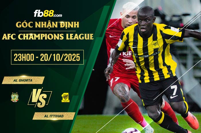 fb88-chi tiết kèo trận đấu Al Shorta vs Al Ittihad
