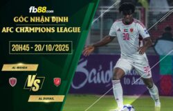 fb88-soi kèo Al Wahda vs Al Duhail