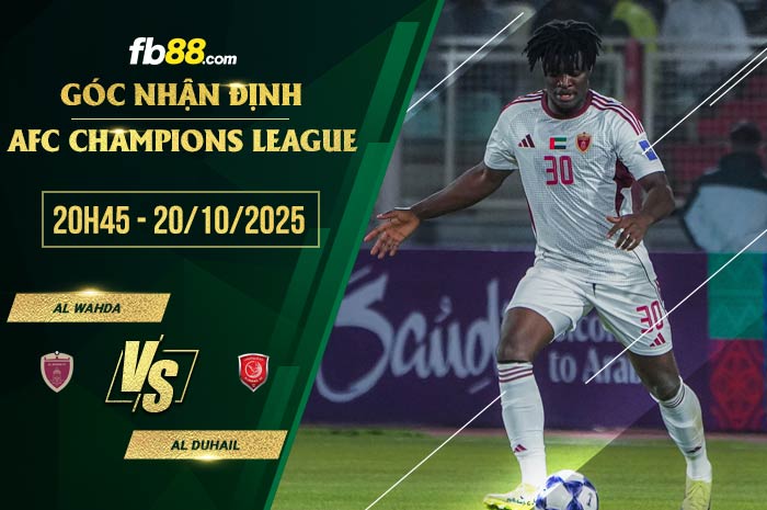 fb88-soi kèo Al Wahda vs Al Duhail
