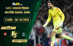 fb88-soi kèo Arsenal vs Crystal Palace