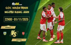 fb88-soi kèo Burnley vs Arsenal