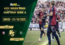 fb88-soi kèo Cagliari vs Sassuolo