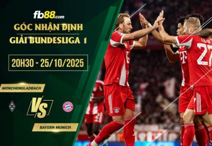 fb88-soi kèo Monchengladbach vs Bayern Munich
