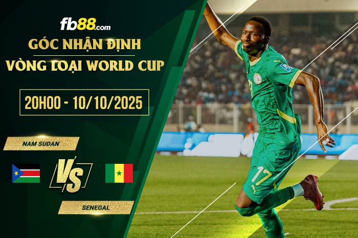 fb88-soi kèo Nam Sudan vs Senegal