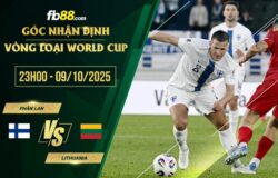 fb88-chi tiết kèo trận đấu Phần Lan vs Lithuania