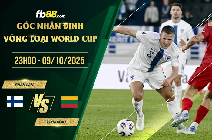 fb88-chi tiết kèo trận đấu Phần Lan vs Lithuania