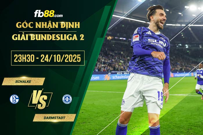fb88-soi kèo Schalke vs Darmstadt