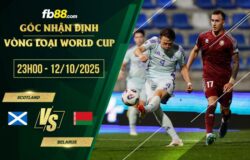 fb88-soi kèo Scotland vs Belarus