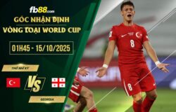 fb88-soi kèo Thổ Nhĩ Kỳ vs Georgia