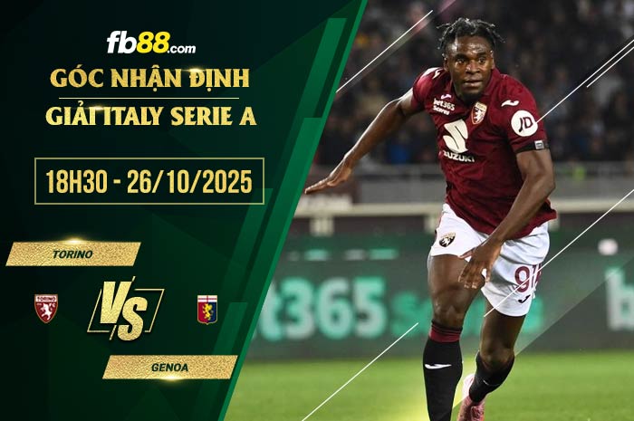 fb88-soi kèo Torino vs Genoa