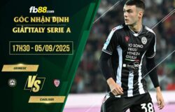 fb88-soi kèo Udinese vs Cagliari