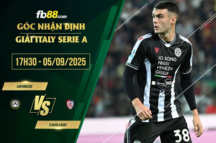 fb88-soi kèo Udinese vs Cagliari