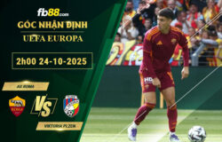 fb88-soi-keo-tran-dau-AS-Roma-vs-Viktoria-24-10-2025
