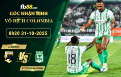 fb88-soi-keo-tran-dau-Llaneros-vs-Atletico-Nacional-31-10-2025