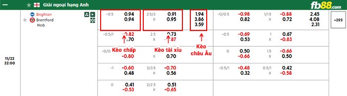 fb88-bảng kèo trận đấu Brighton vs Brentford