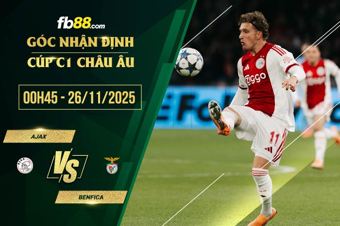 fb88-soi kèo Ajax vs Benfica