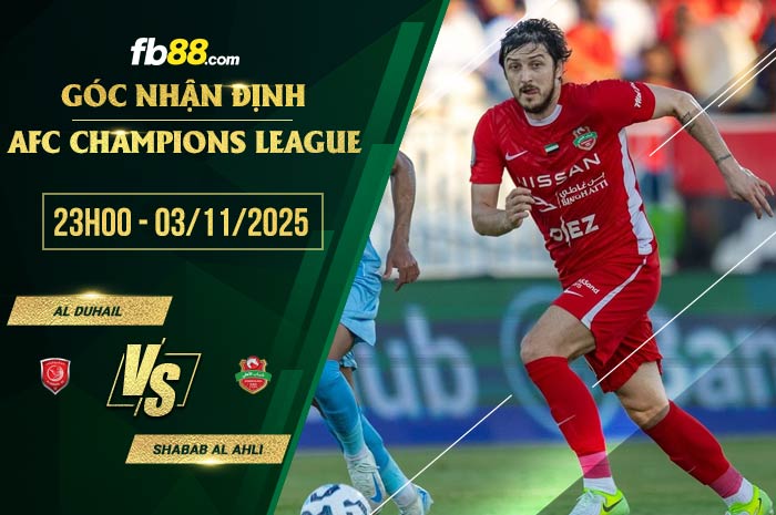 fb88-soi kèo Al Duhail vs Shabab Al Ahli