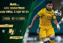 fb88-soi kèo Al Fateh vs Al Taawoun