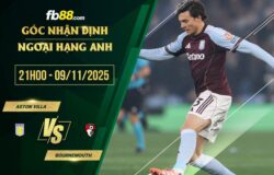 fb88-soi kèo Aston Villa vs Bournemouth