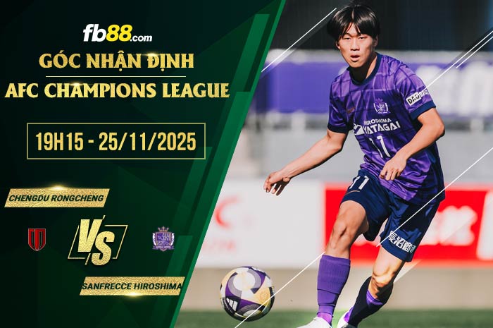 fb88-soi kèo Chengdu Rongcheng vs Sanfrecce Hiroshima