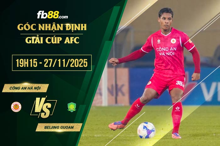 fb88-soi kèo Công an Hà Nội vs Beijing Guoan