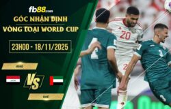 fb88-soi kèo Iraq vs UAE