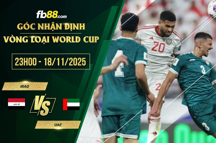 fb88-soi kèo Iraq vs UAE