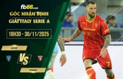 fb88-soi kèo Lecce vs Torino