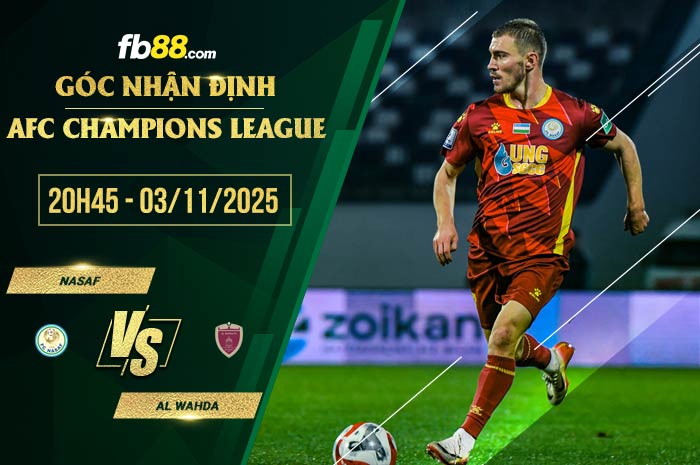 fb88-soi kèo Nasaf vs Al Wahda
