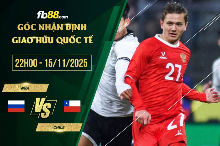 fb88-soi kèo Nga vs Chile
